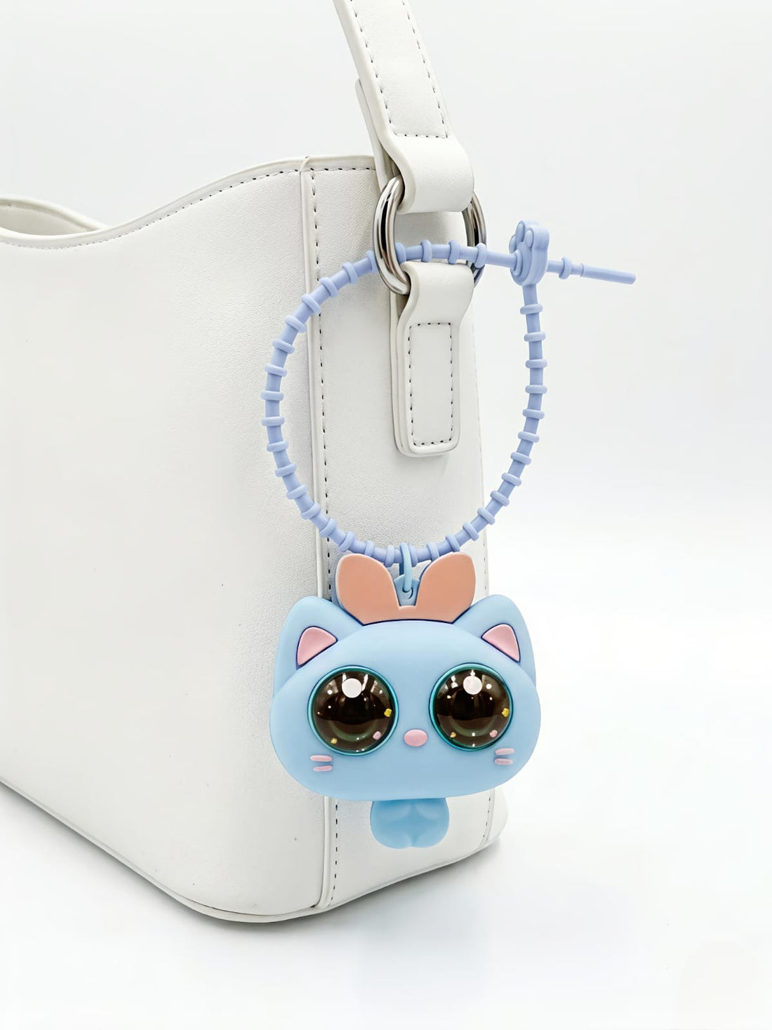 Cute cat bag charm