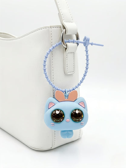 Cute cat bag charm