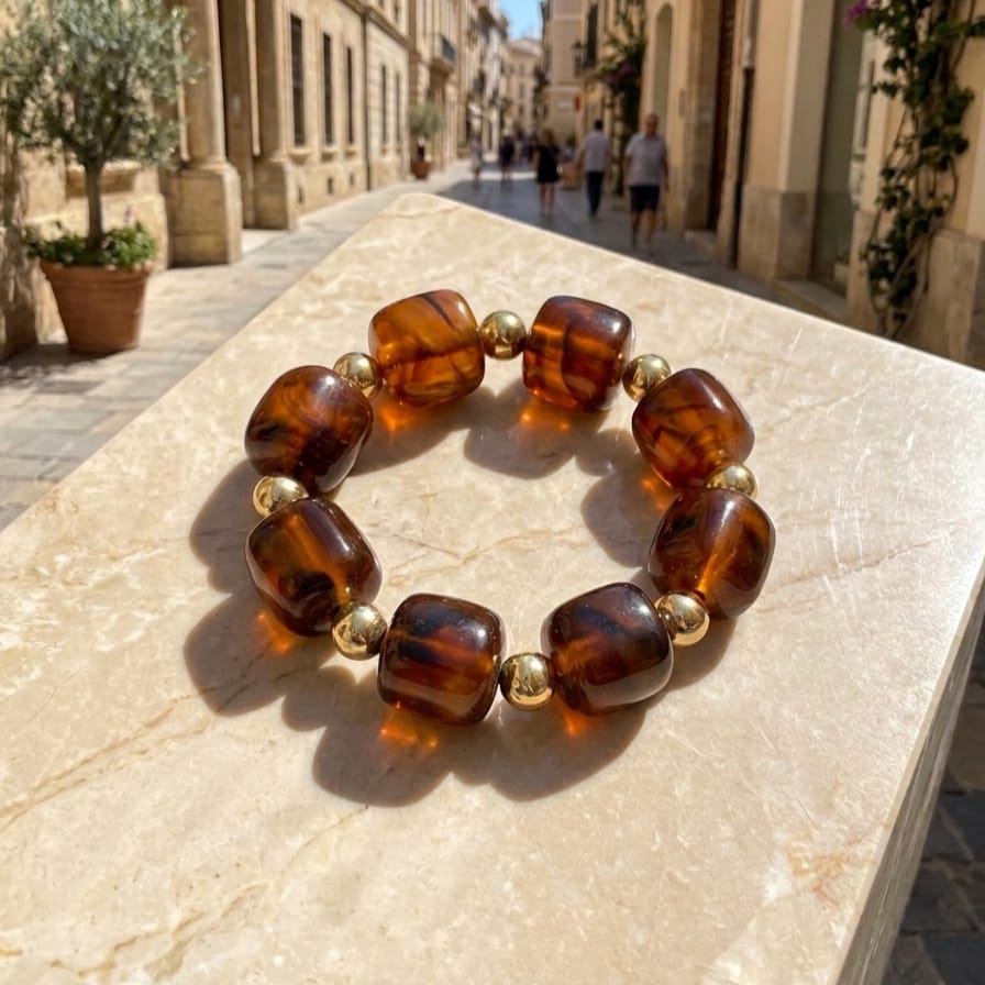 Chestnut Glow Bangle