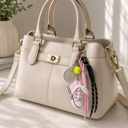Pink Converse Tennis Charm