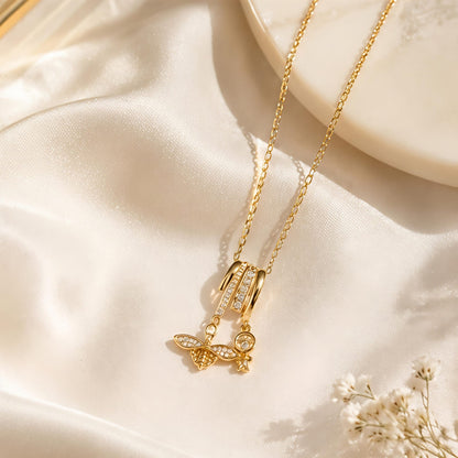 The Golden Honeybee Necklace