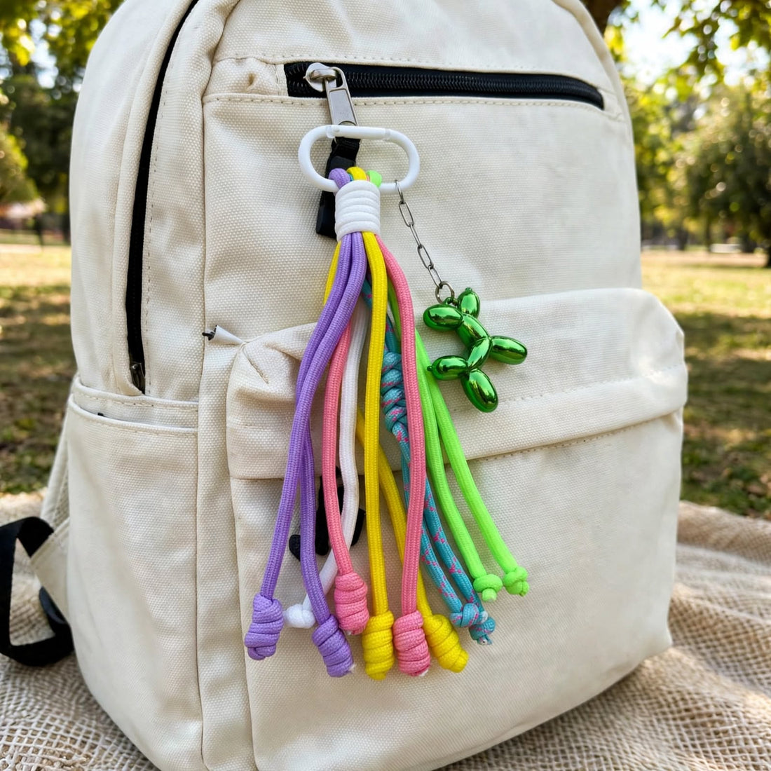 Pop Tassel Bag Charm