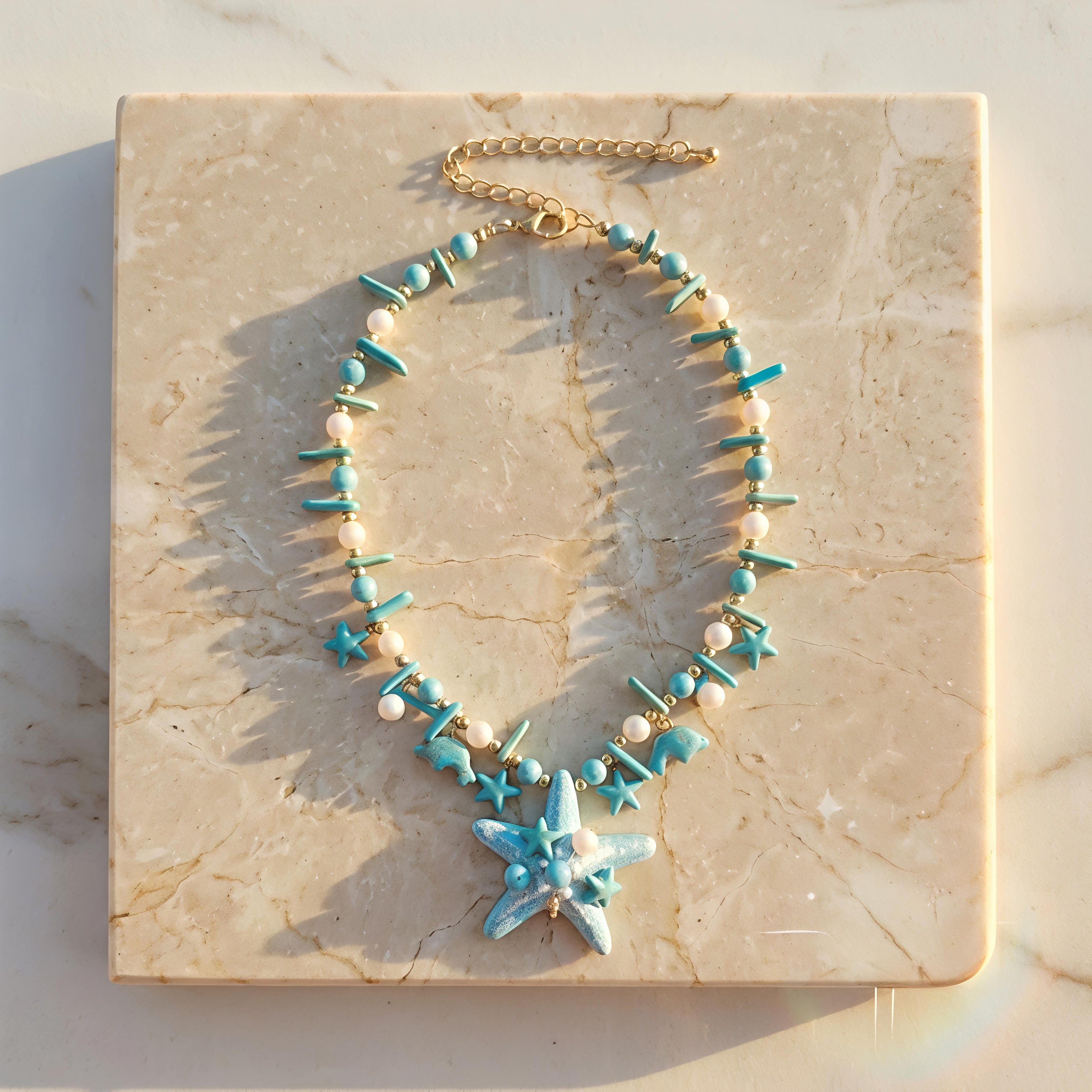 Ocean Star Charm Necklace