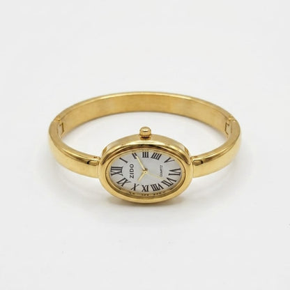 Classic Round Gold Watch
