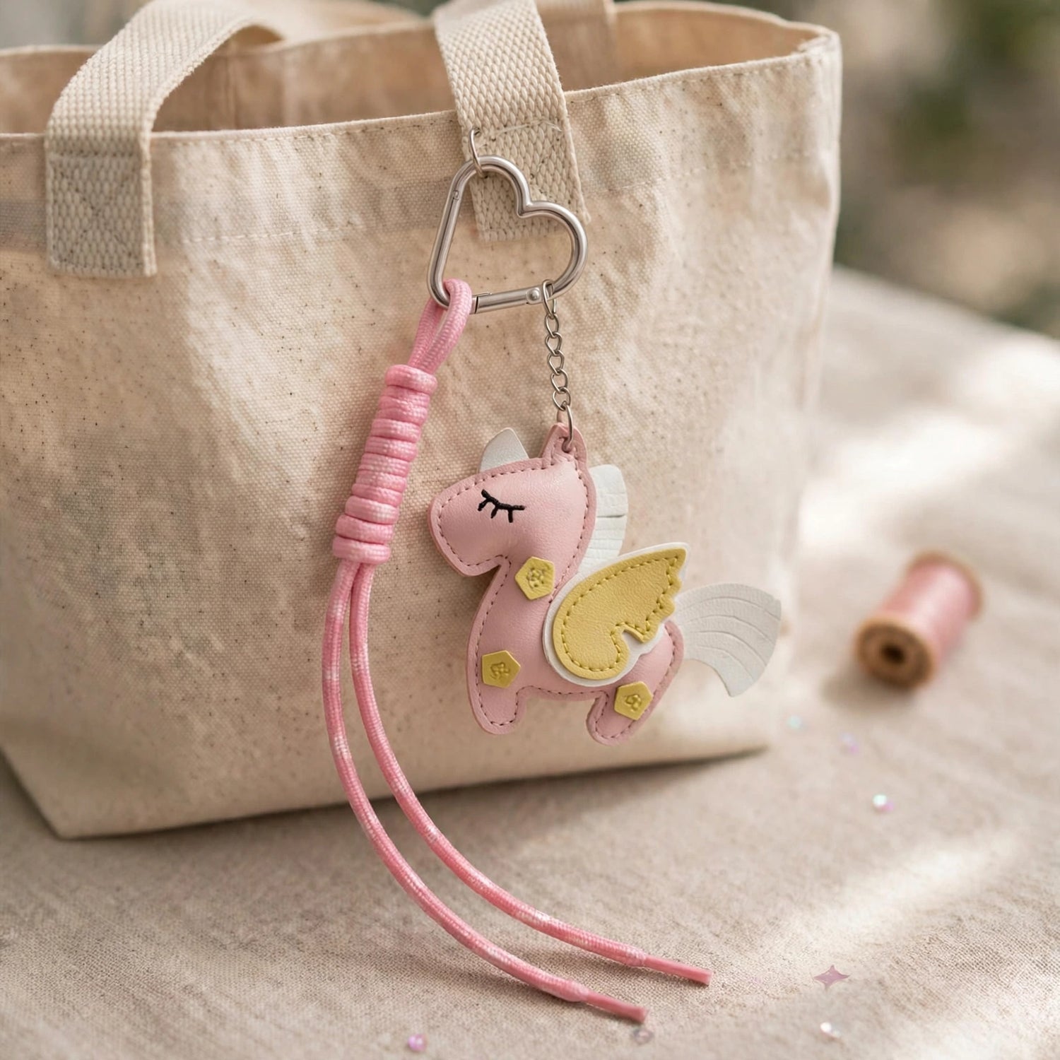 Dreamy - The Pink Unicorn Bag Charm