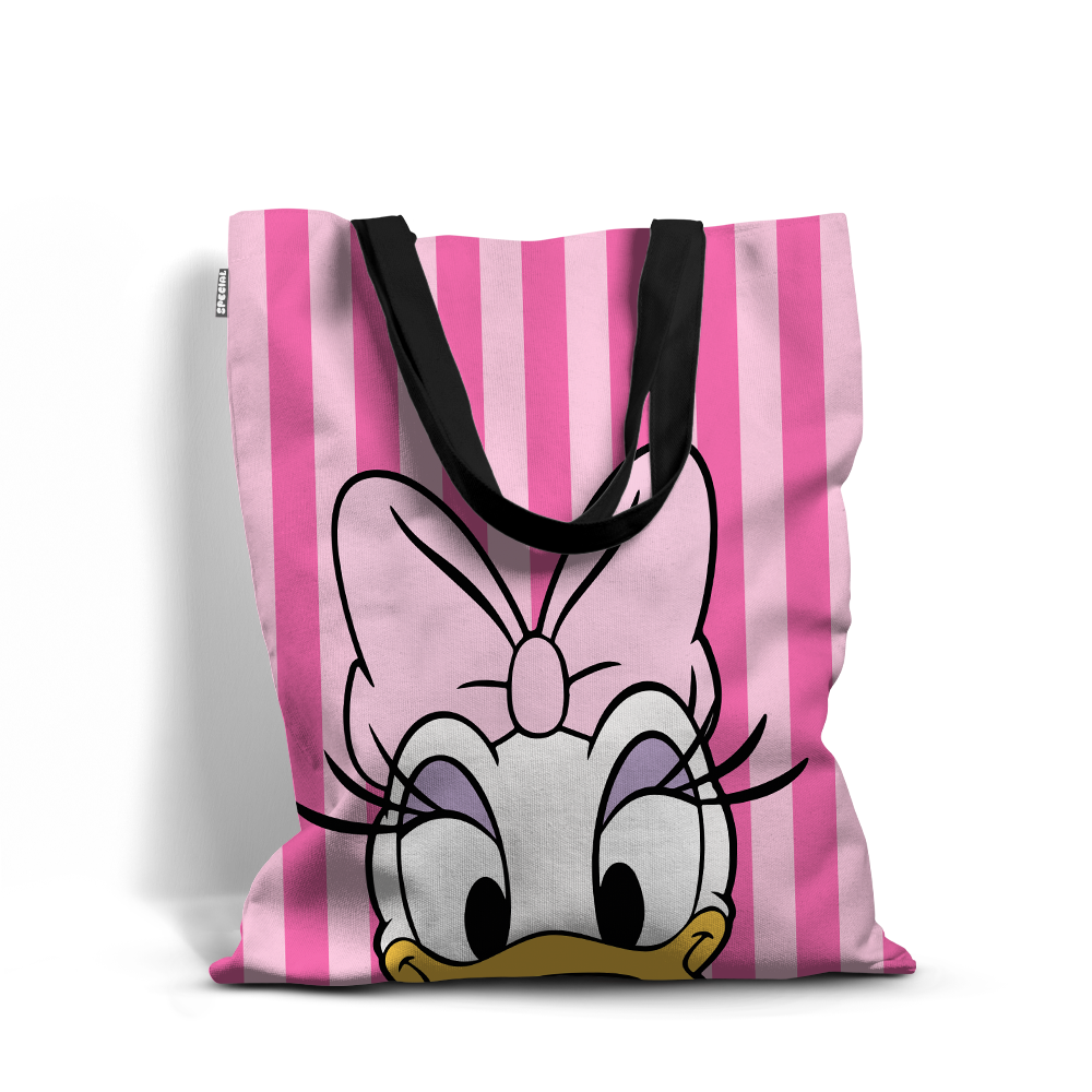 Pink Minnie Mouse Waterproof Tote Bag