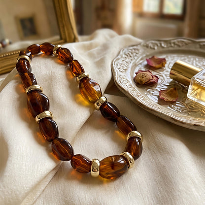 Amber Glow Necklace