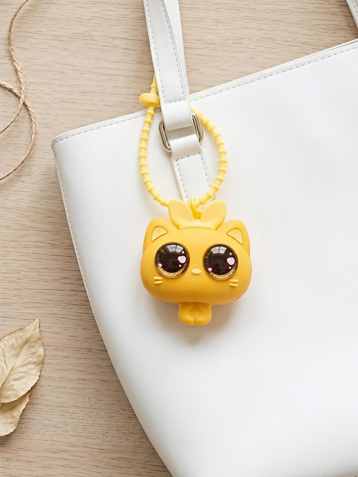 Cute cat bag charm