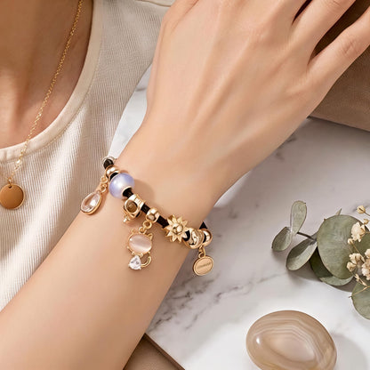 Midnight Charm Bracelet