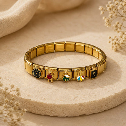 Italian Charm Bracelet – Teddy &amp; Lucky Charms