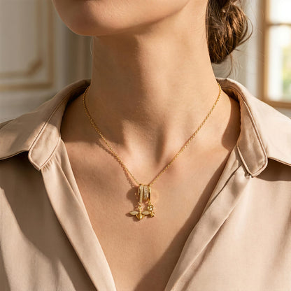 The Golden Honeybee Necklace