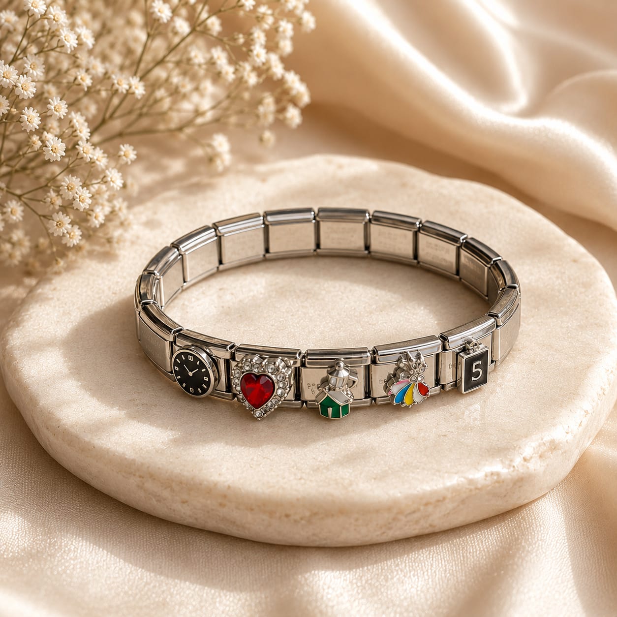 Italian Charm Bracelet – Timeless Silver Edition