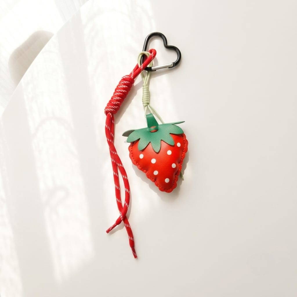 Cherry Berry Bag Charm