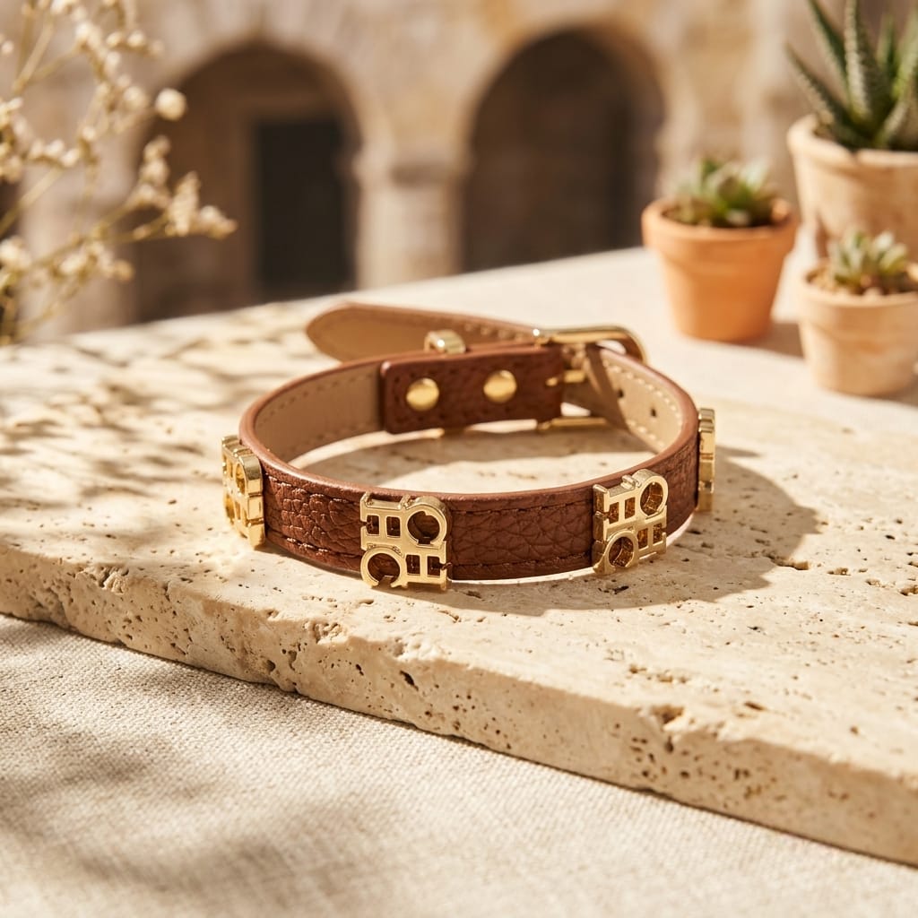 The Aurelia Luxe Leather Bracelet