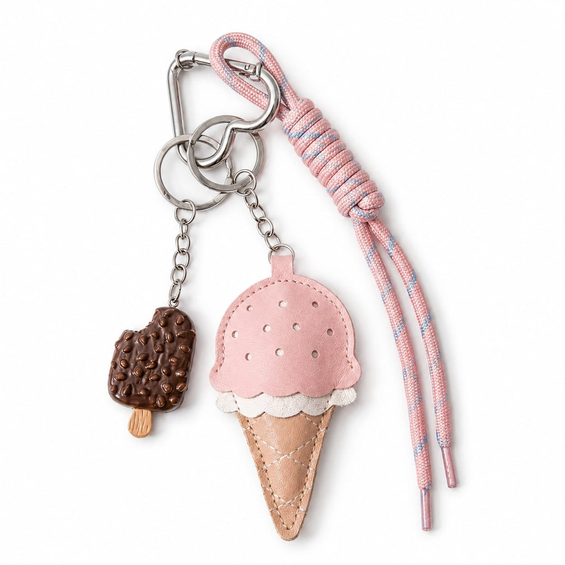 Pink Ice Cream Charm