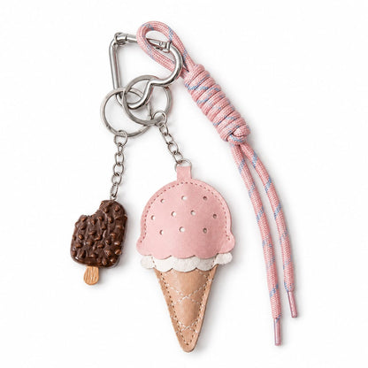 Pink Ice Cream Charm