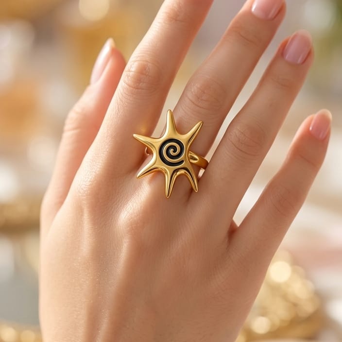 Midnight Star Ring