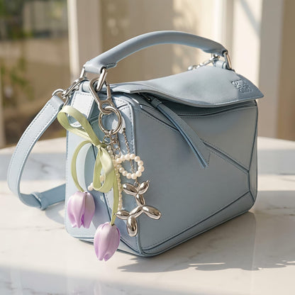 Lavender Bloom Bag Charm