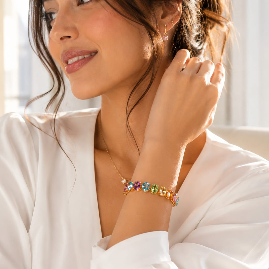 Rainbow Luxe Bracelet