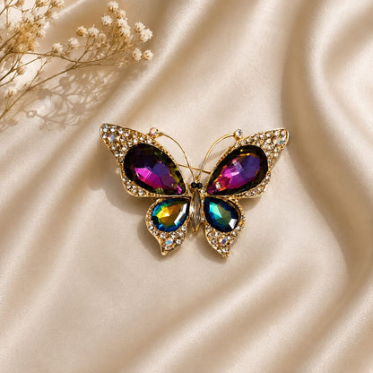 Aurora Butterfly Brooch