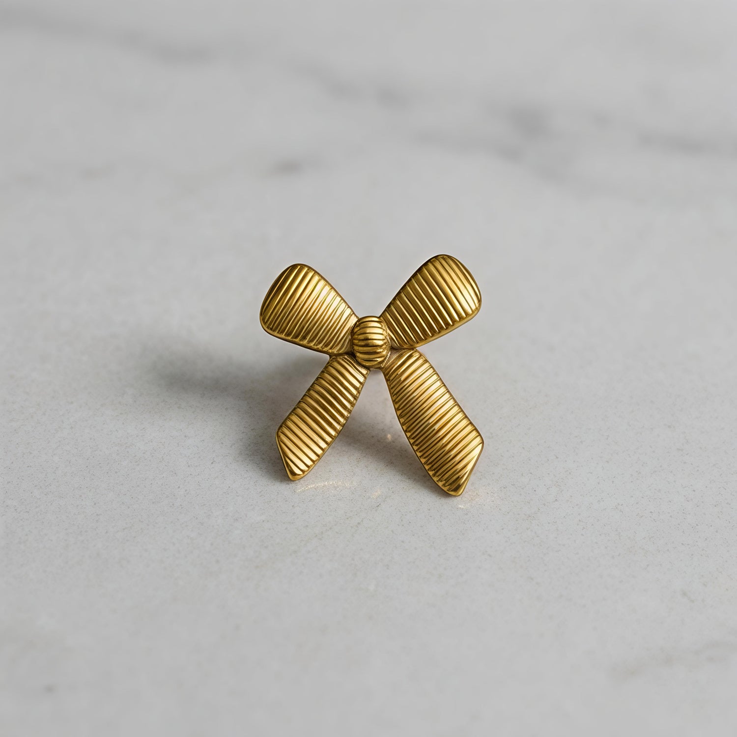 Golden Bow Ring