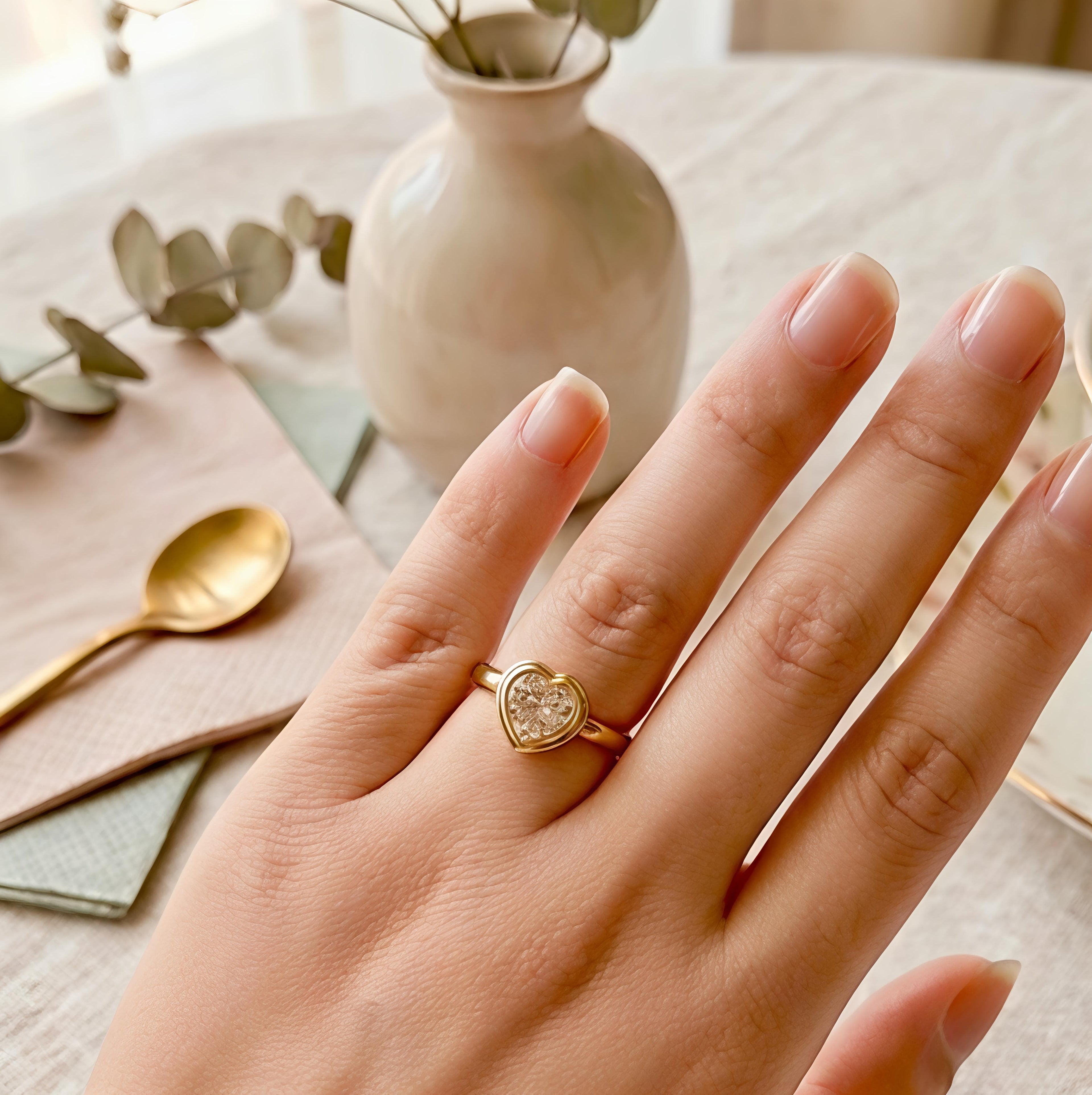 Heart Spark Ring