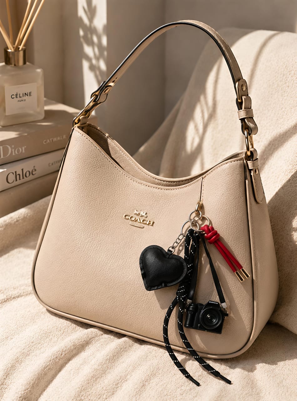 Flash Click Camera bag charm