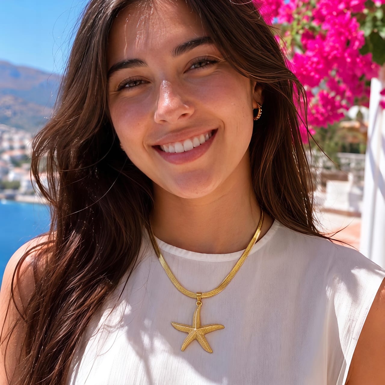 Starry Serpent Necklace