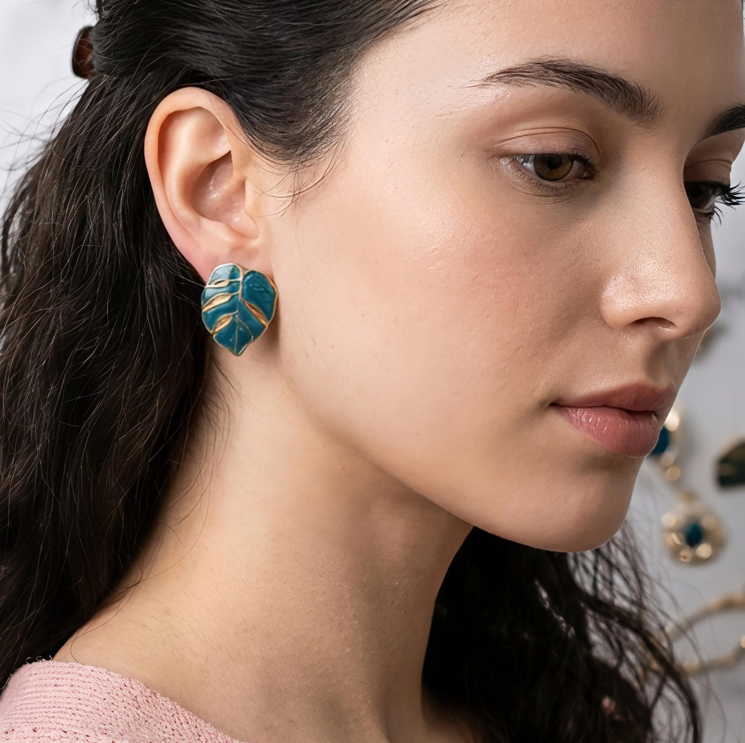 Leaf Whisper Earrings