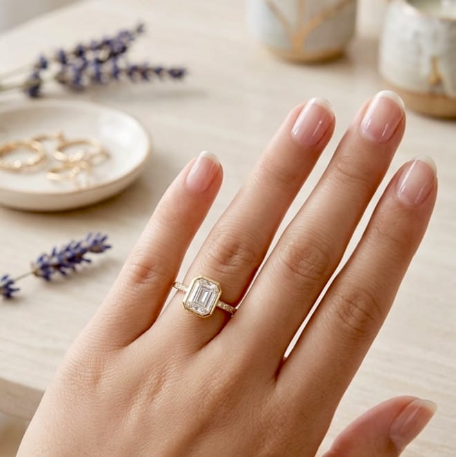 The Emerald-Cut Radiant Ring
