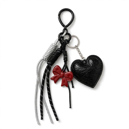 Midnight Heart Bag Charm
