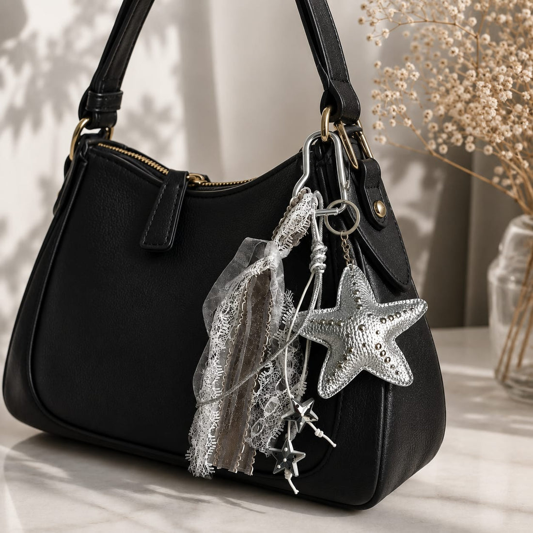 Ocean Glow Starfish Bag Charm