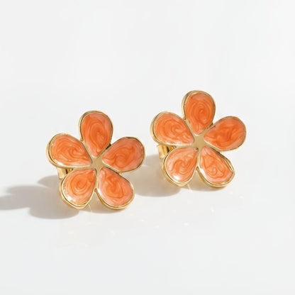 Orange Blossom Earrings