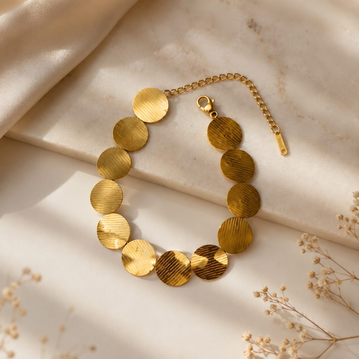 Golden Orbit Bracelet