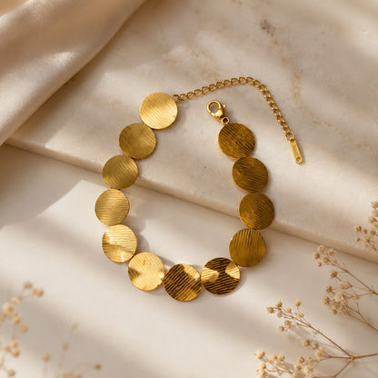 Golden Orbit Bracelet
