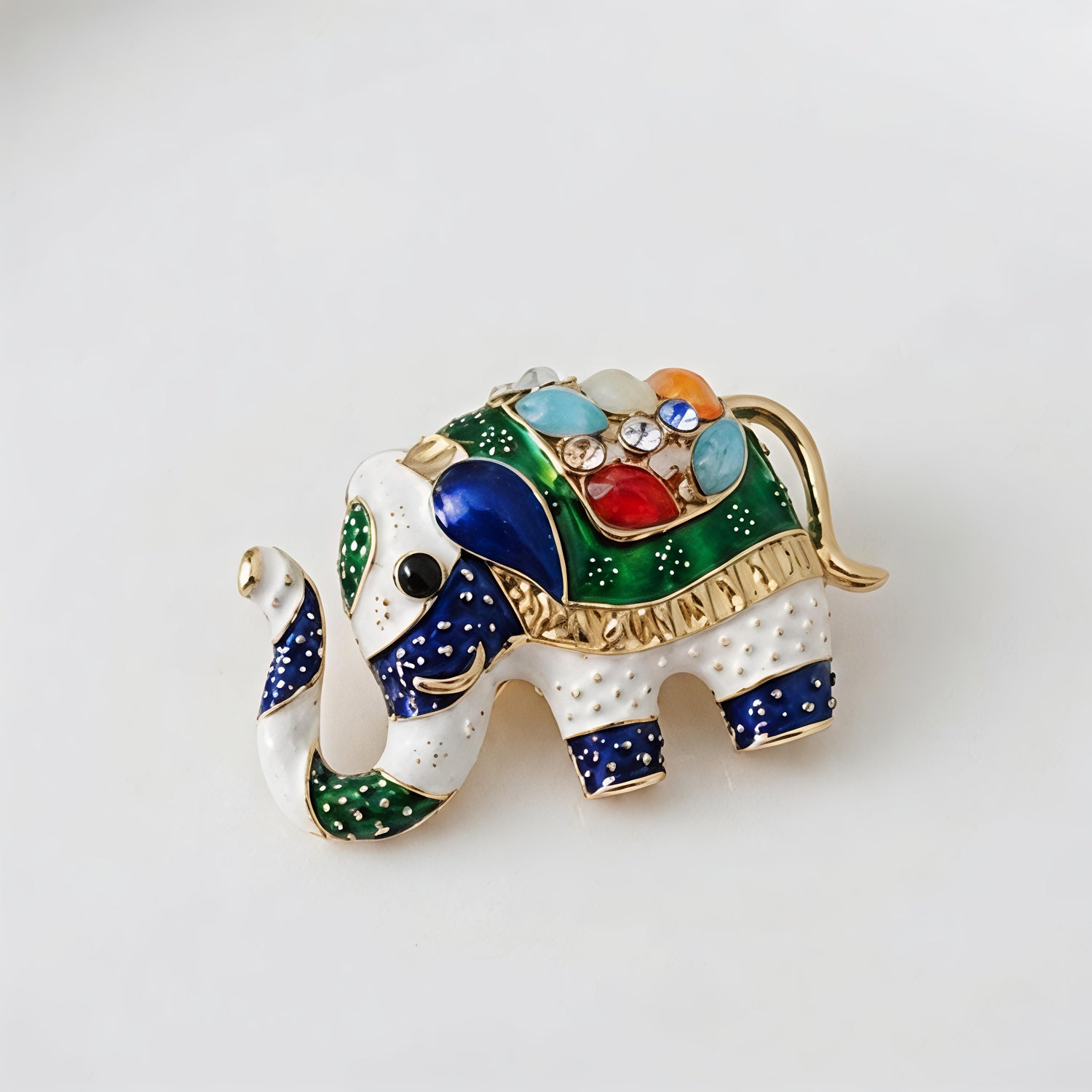 Royal Elephant Brooch