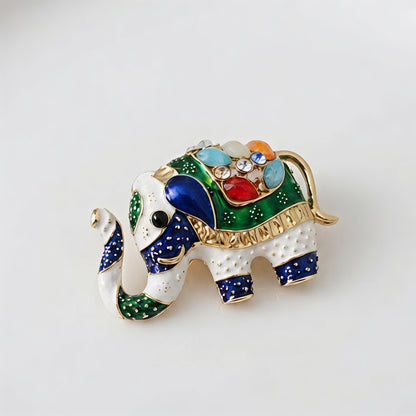 Royal Elephant Brooch