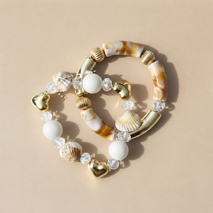 Coastal Charm Bracelet Set