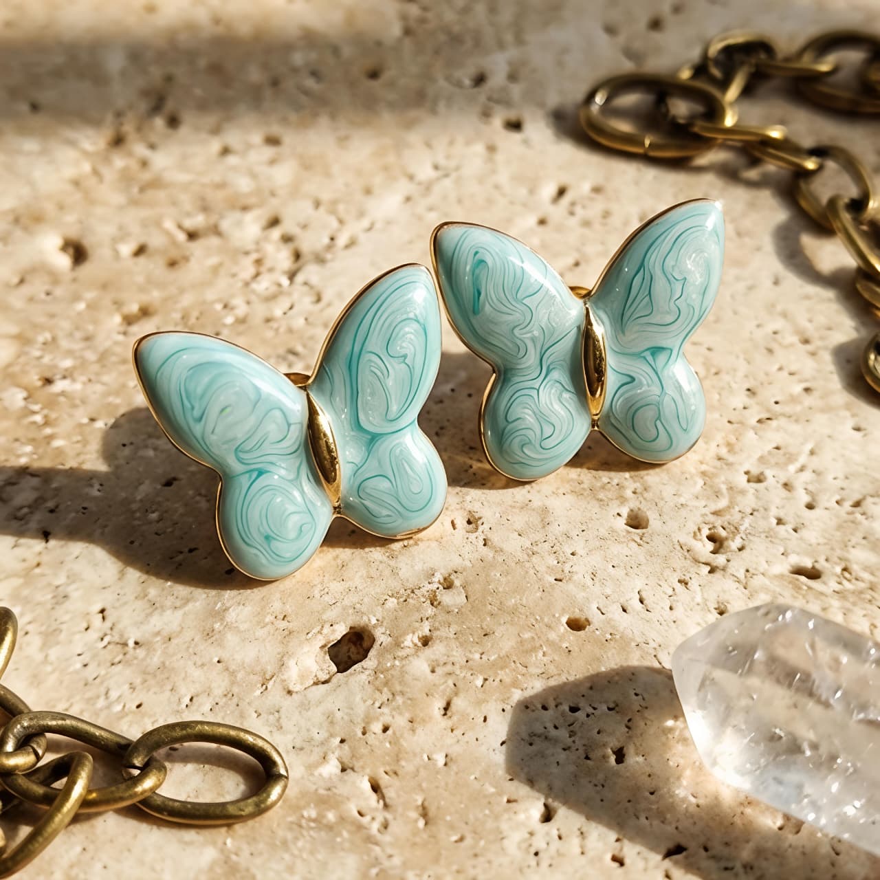 Sky Butterfly Earrings