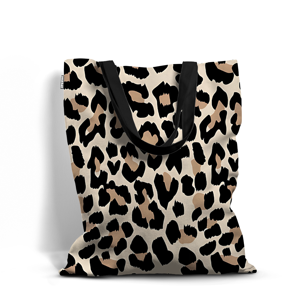 Tiger Print Waterproof Tote Bag