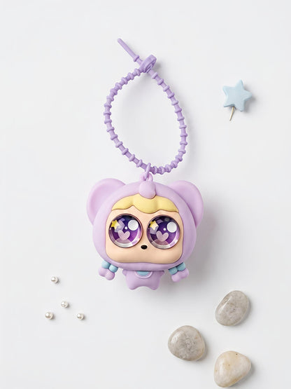 Cry baby bag charm