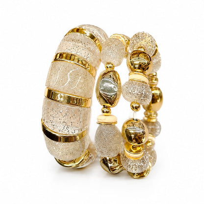 Pearl Glow Bangles Set
