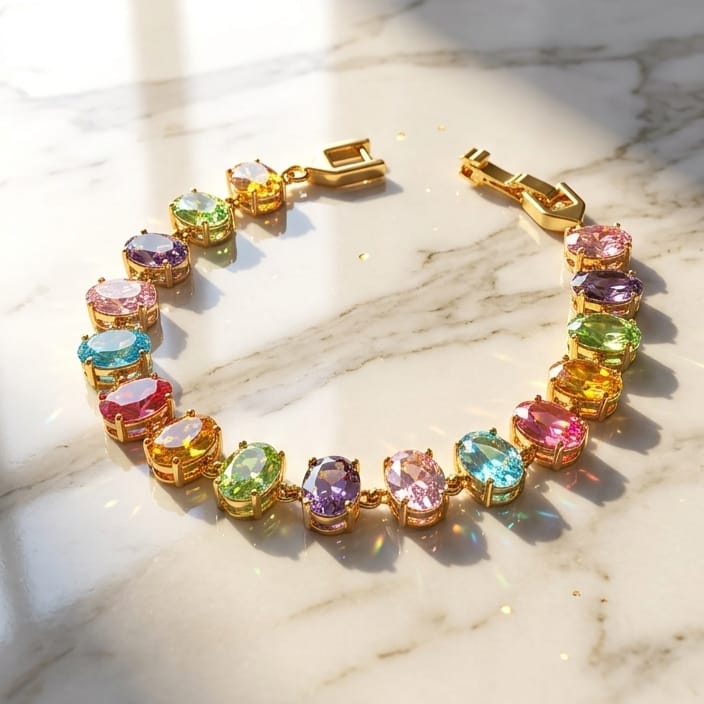 Rainbow Luxe Bracelet