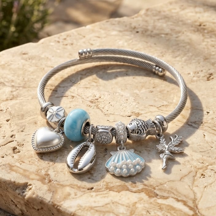 Ocean Heart Pandora Bracelet
