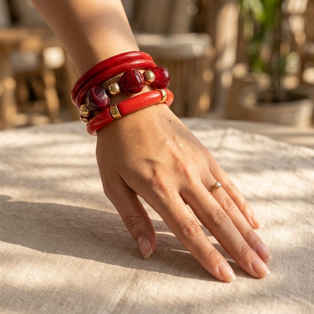 Rossa Minimal Stack – Set of 5