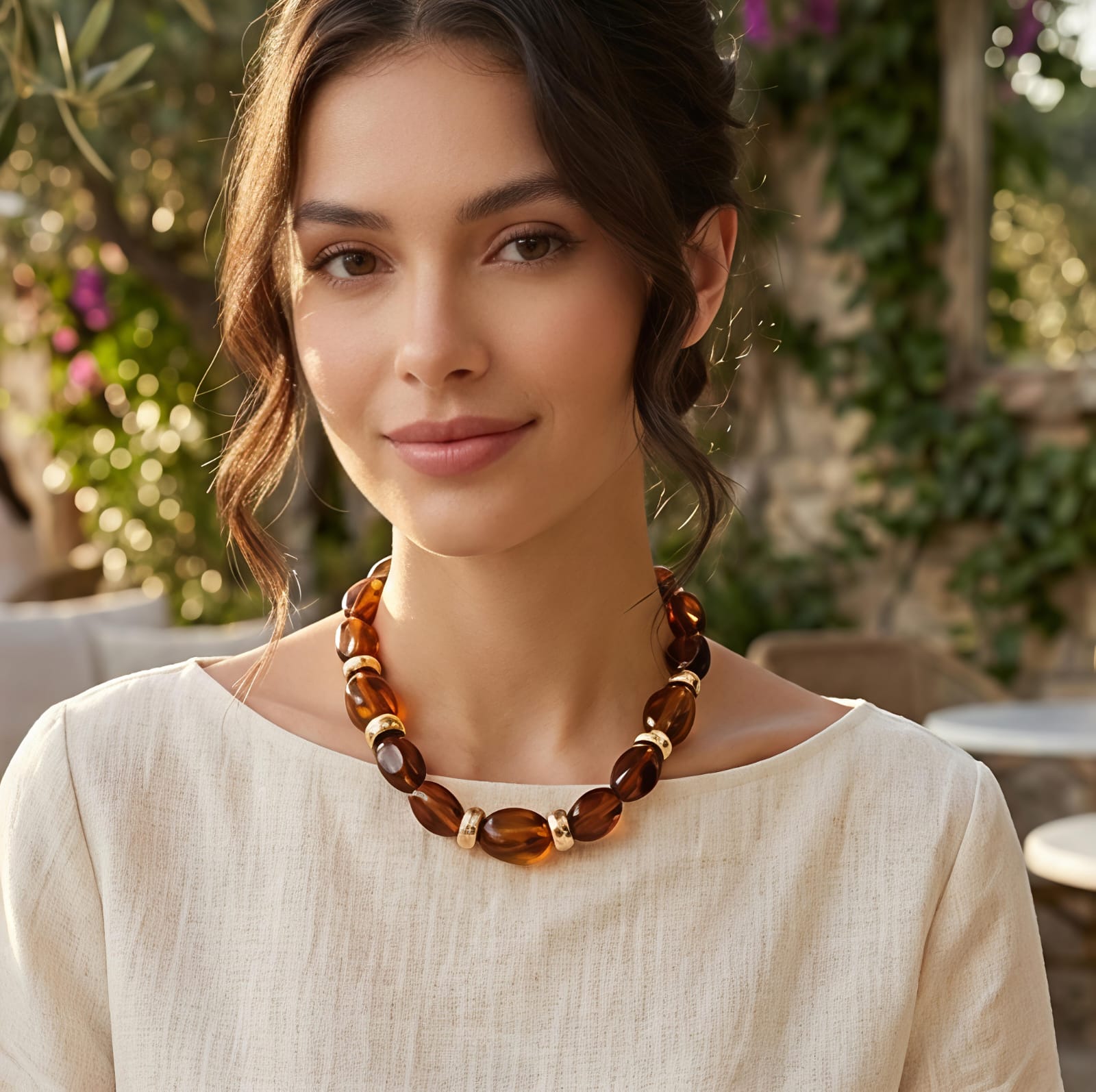 Amber Glow Necklace