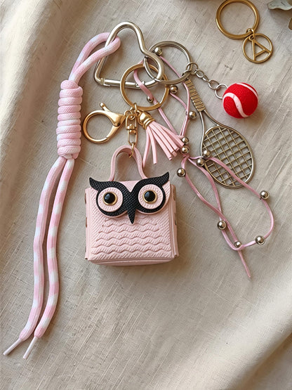 Mini pouch bag charm